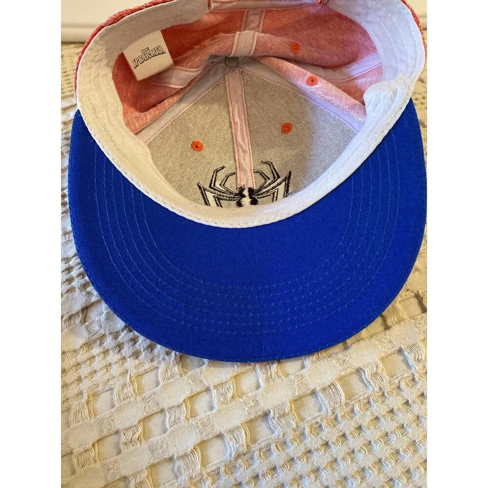 Spider-Man Marvel‎ Youth Cap Embroidered Spider Hat Adjustable SnapBack